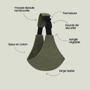 Porte-bébé Swing Olive